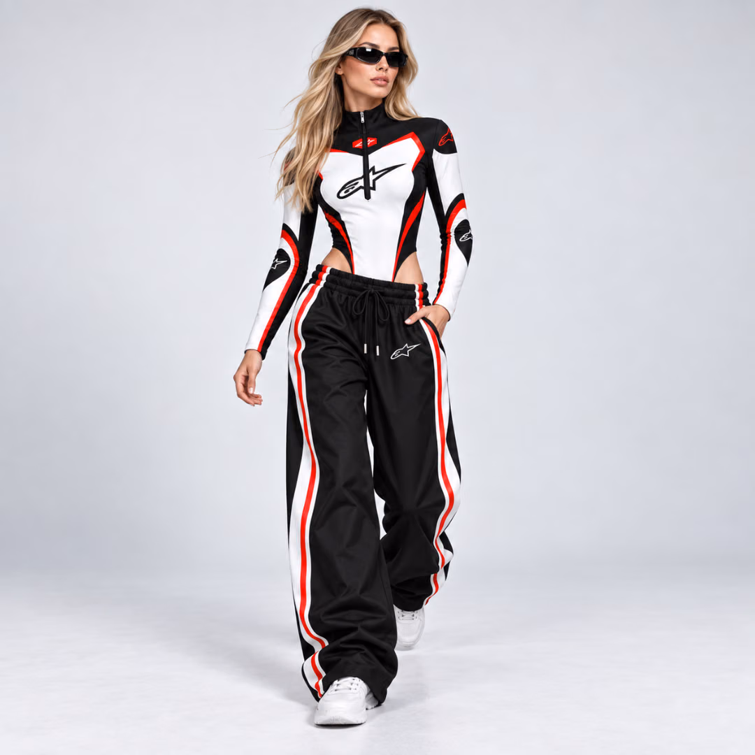 Alpinestars Racing Team Racing Bodysuit for Women Motorsport Racing Championship