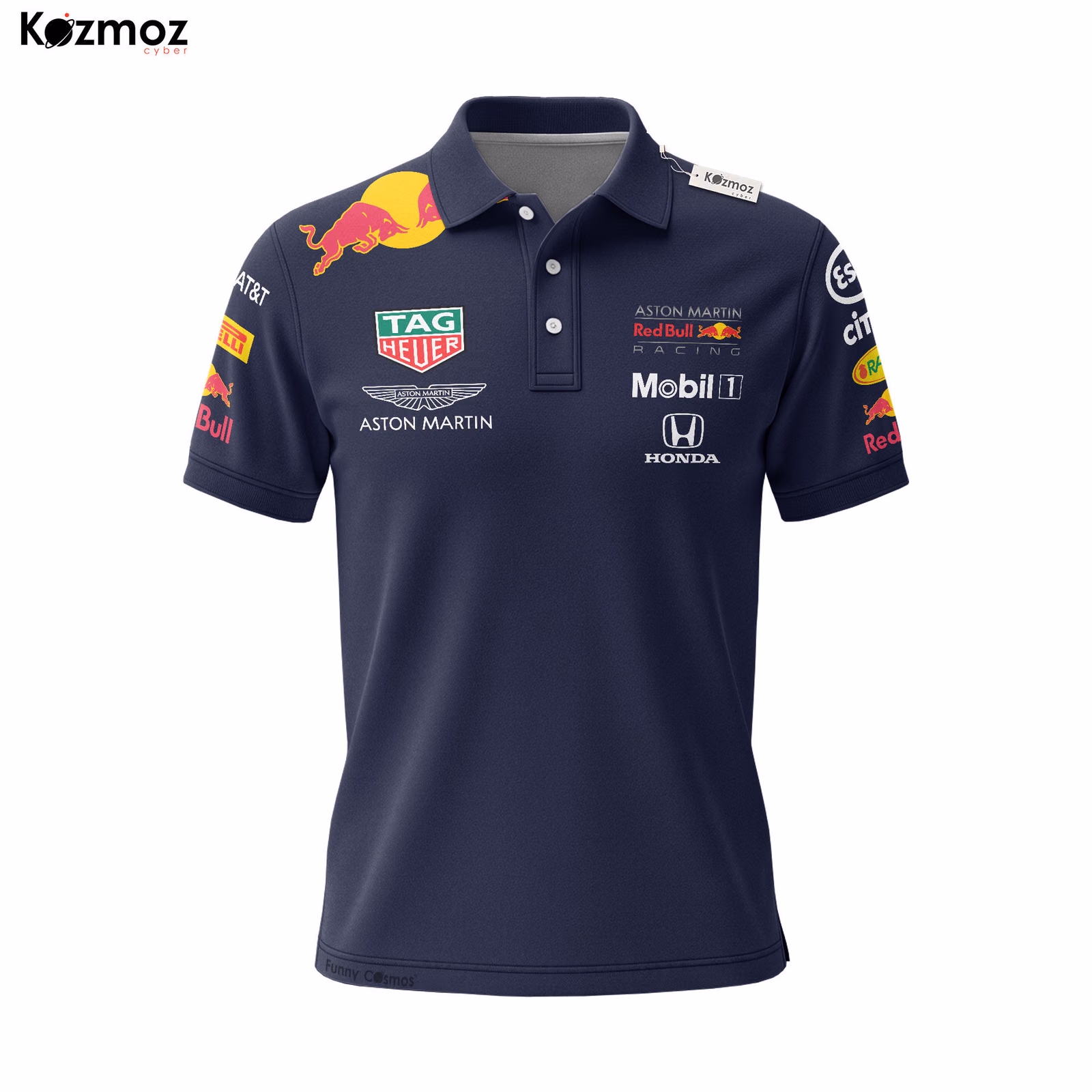 Alternative view of Aston Martin Polo Shirt - Redbull Racing Motorsport Teamwear