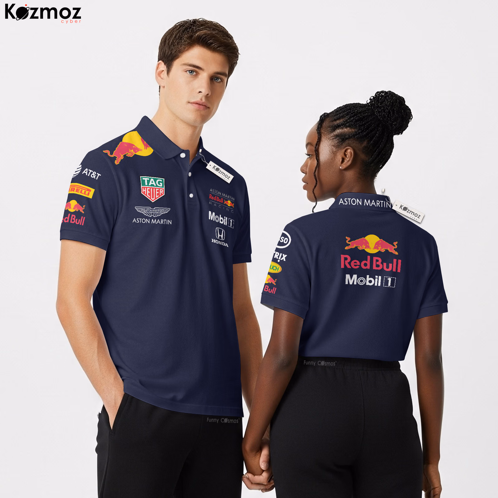 Aston Martin Polo Shirt - Redbull Racing Motorsport Teamwear