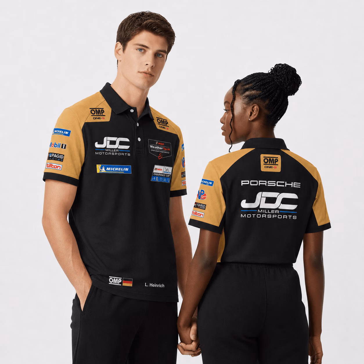 Banana Boat Porsch 963 OMP IMSA WeatherTech 2026 Custom Polo Shirt
