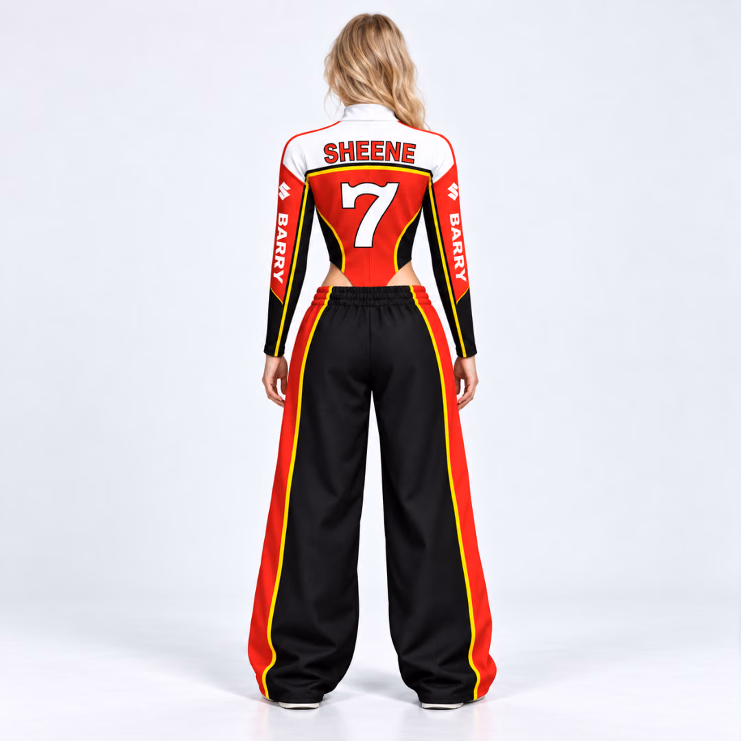 Alternative view of Barry Sheene 1976 Suzuki Racing Bodysuit for Women