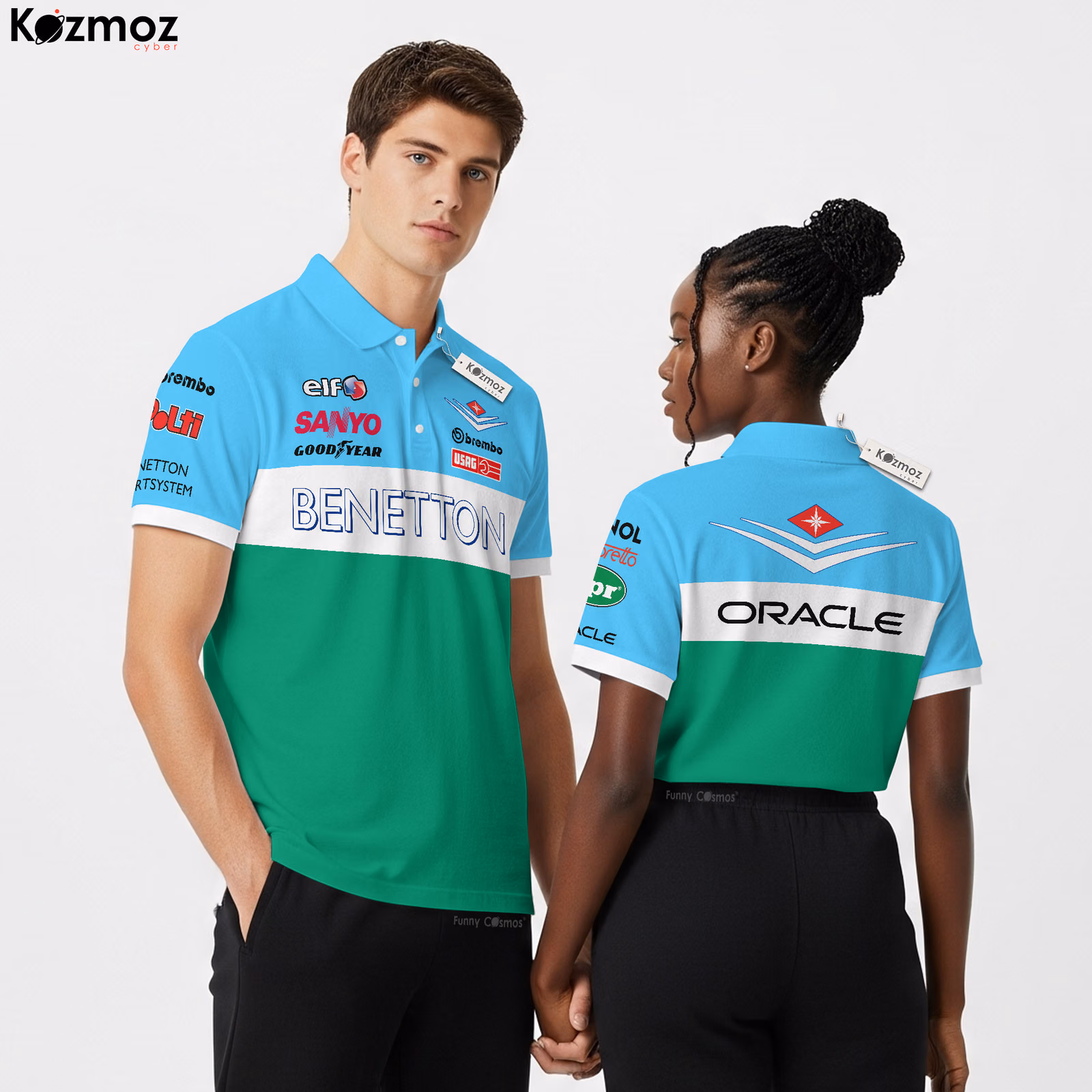 Benetton B194 1994 Racing Polo Shirt - Team Polo - 2