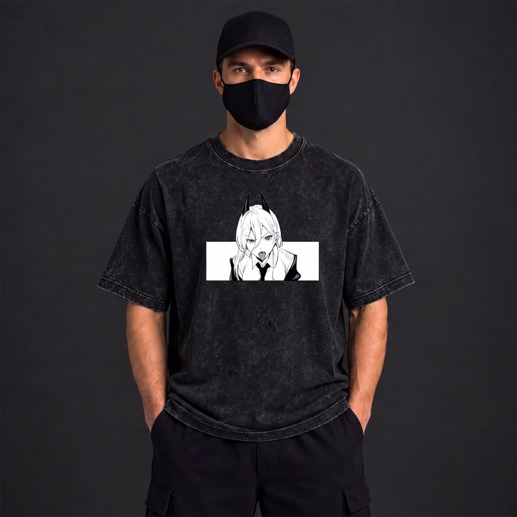 Blood Fiend Girl T-Shirt Cosplay Costume Public Safety Squad Merch All Over Printed Shirts - 8xGear Subtle Anime Streetwear