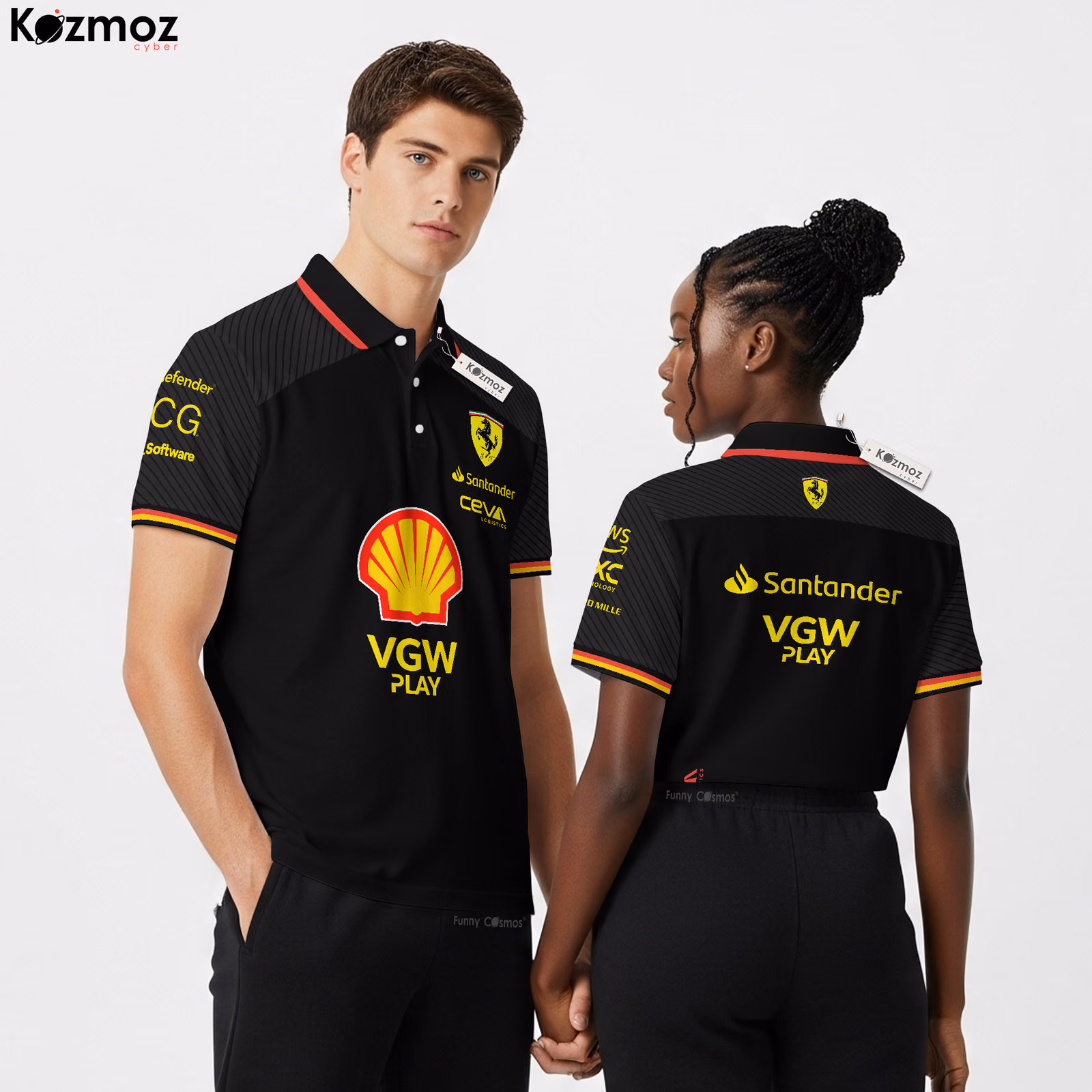 SF Polo Shirt 2024 Monza Edition - SF Team