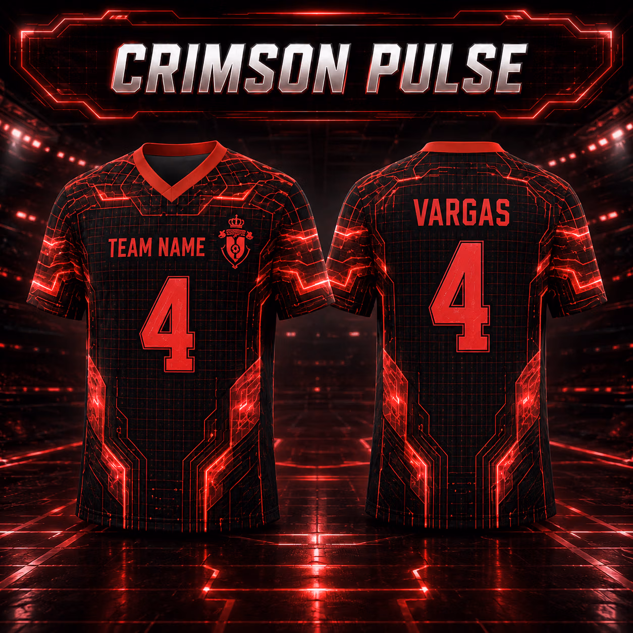 Cool Custom Football Jersey - Futuristic Cyber Circuit Game Day Outfit 11 Cool Custom Football Jersey - Futuristic Cyber Circuit Game Day Outfit - Image 11
