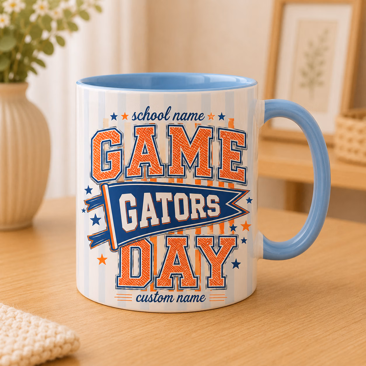 Custom College Accent Mug - Game Day Mascot Spirit Cup 5 Custom College Accent Mug - Game Day Mascot Spirit Cup - Image 5
