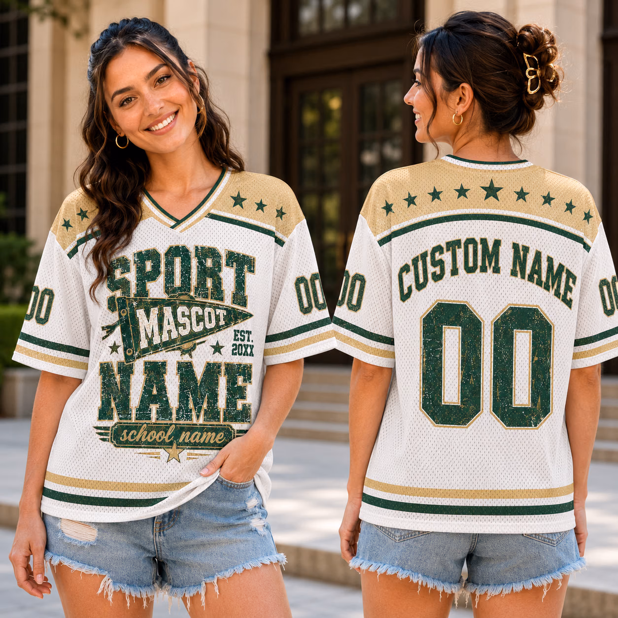 Custom College Football Jersey - Personalized Sports Mascot Shirt 9 Custom College Football Jersey - Personalized Sports Mascot Shirt - Image 9