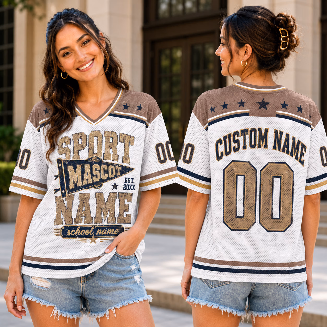 Custom College Football Jersey - Personalized Sports Mascot Shirt 10 Custom College Football Jersey - Personalized Sports Mascot Shirt - Image 10