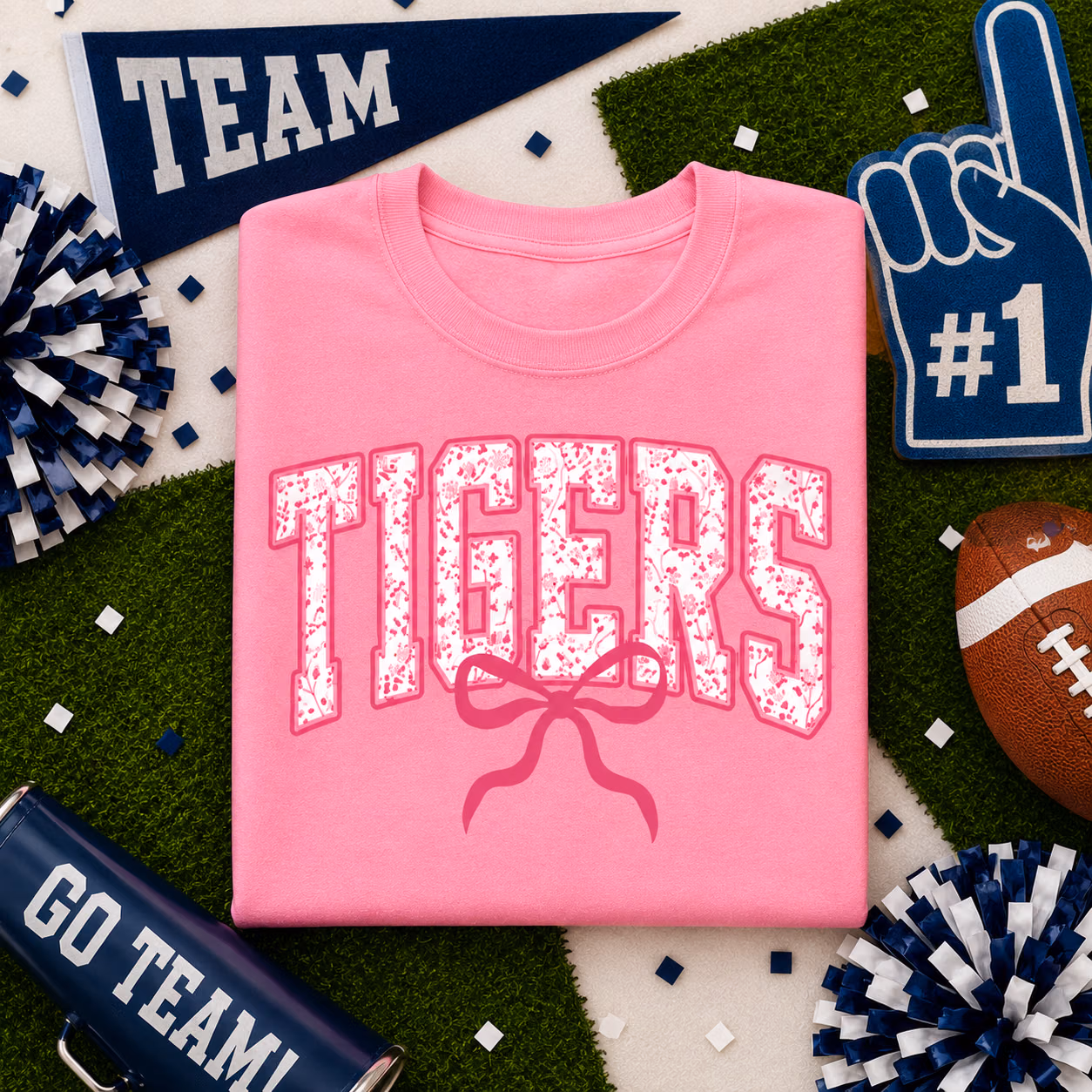 Custom College Mascot Shirt, Personalized Coquette Game Day Tee 8 Custom College Mascot Shirt, Personalized Coquette Game Day Tee - Image 8