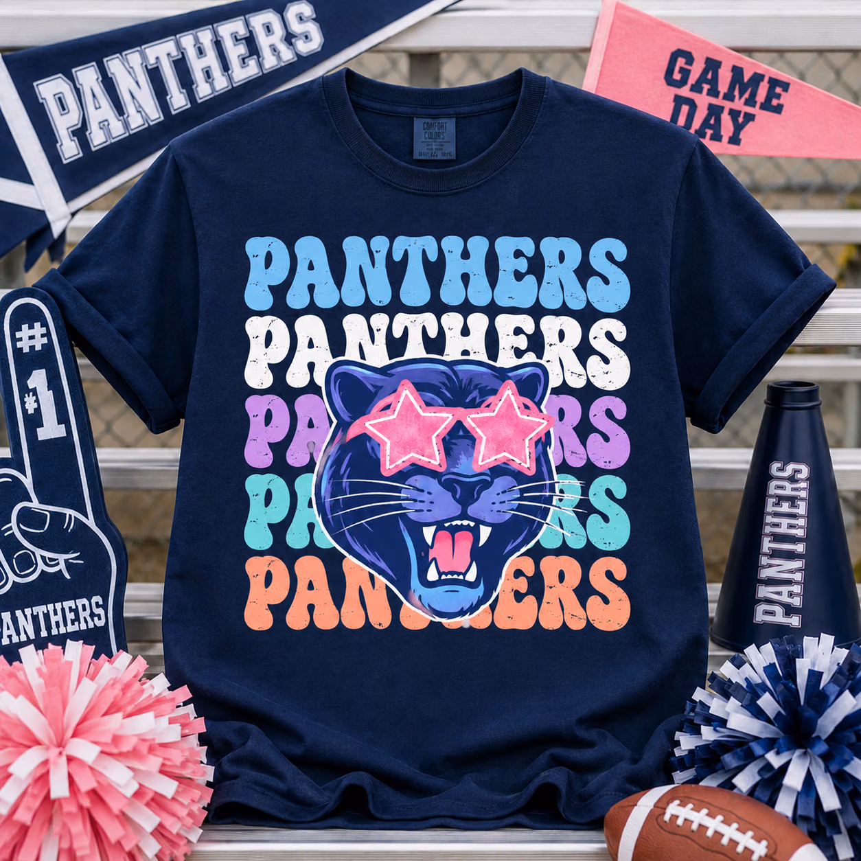 Custom College T-Shirt - Personalized Mascot Game Day Graphic Tee 6 Custom College T-Shirt - Personalized Mascot Game Day Graphic Tee - Image 6
