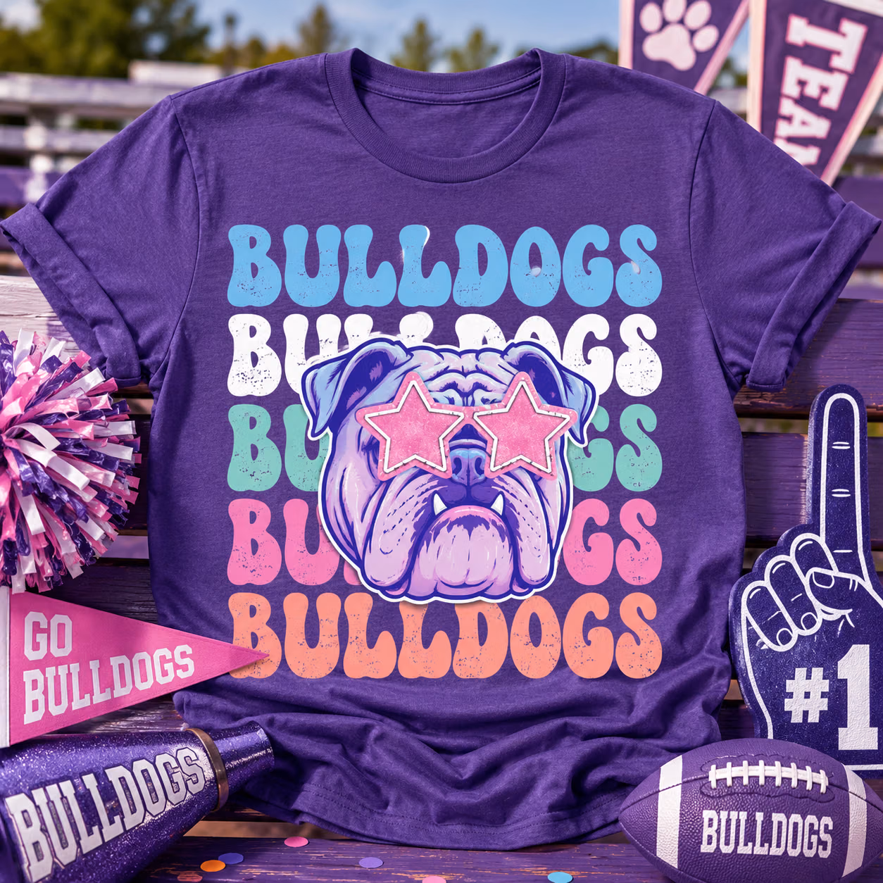 Custom College T-Shirt - Personalized Mascot Game Day Graphic Tee 4 Custom College T-Shirt - Personalized Mascot Game Day Graphic Tee - Image 4