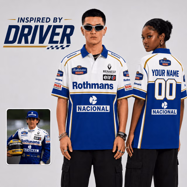 Alternative view of Custom Racing Polo - Start Your Design