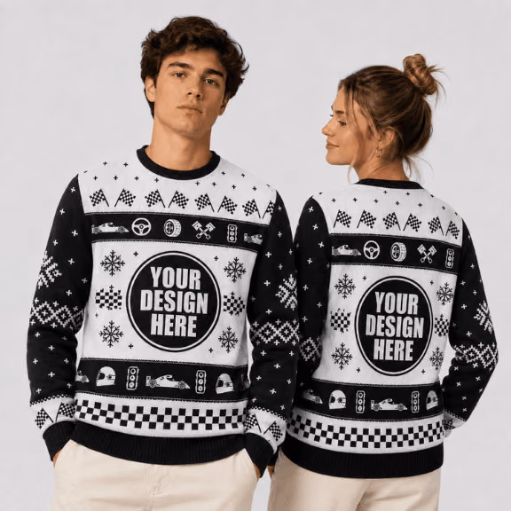 Custom Racing Ugly Sweaters - Start Your Design
