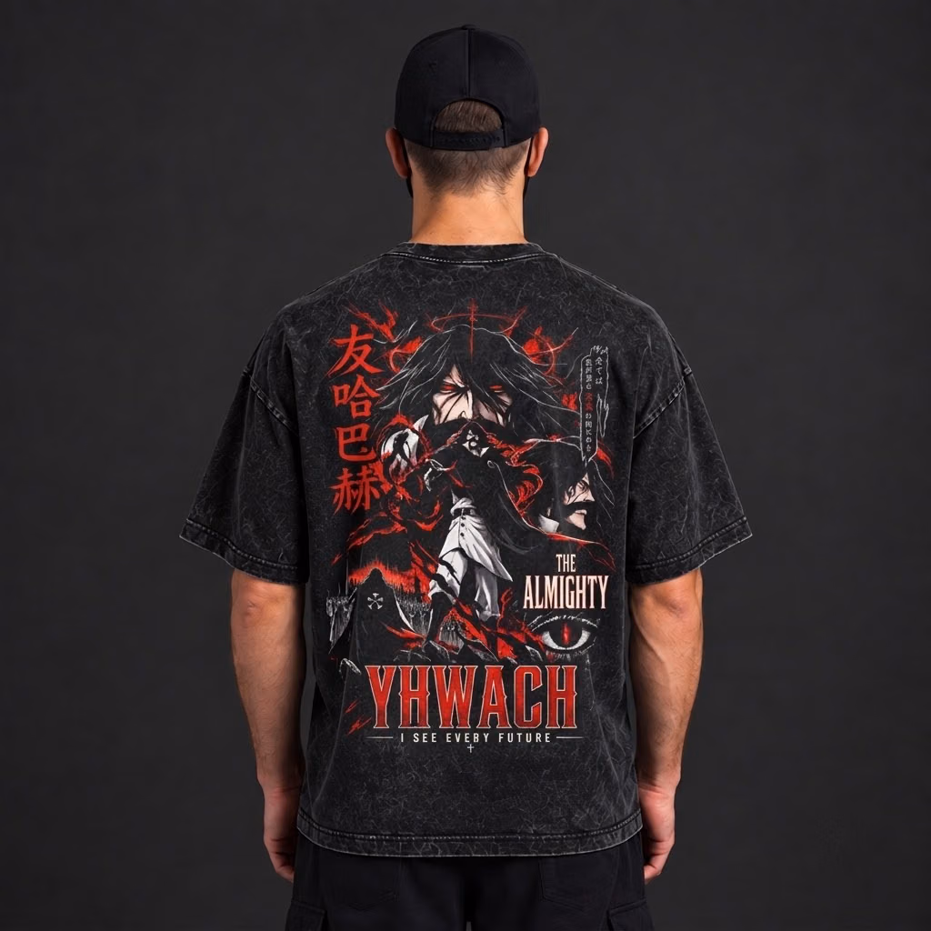 Alternative view of Dark Overlord T-Shirt Cosplay Costume Millennium Blood Crusade Merch All Over Printed Shirts