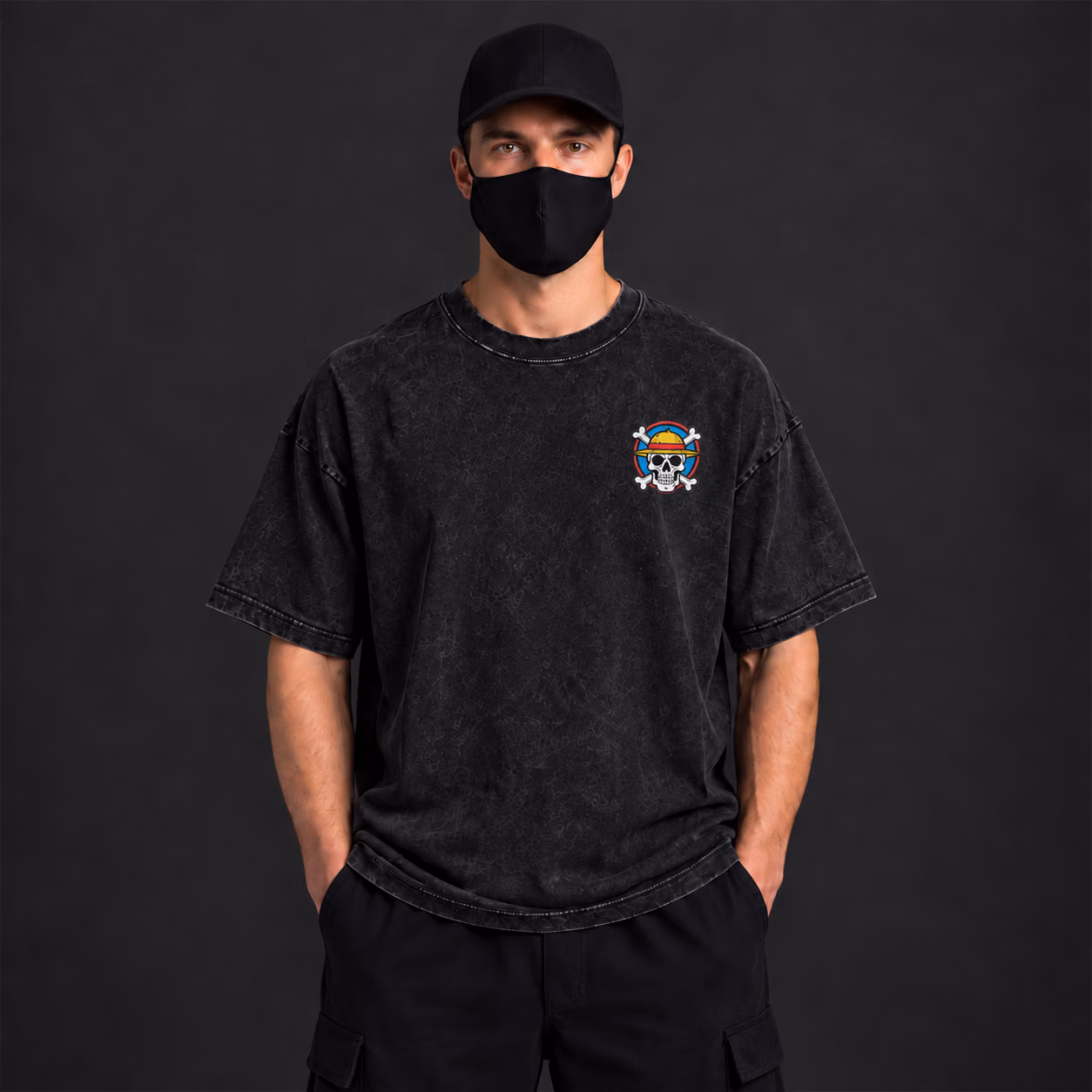 Alternative view of Laughing Pirate T-Shirt Cosplay Costume Grand Ocean Quest Merch All Over Printed Shirts