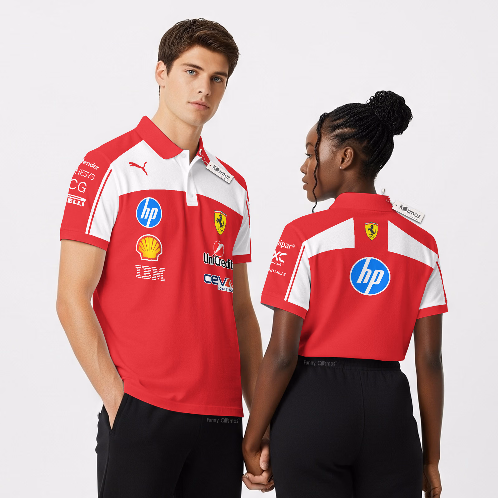 Fer F1 Team 2026 Edition Custom Polo Shirt