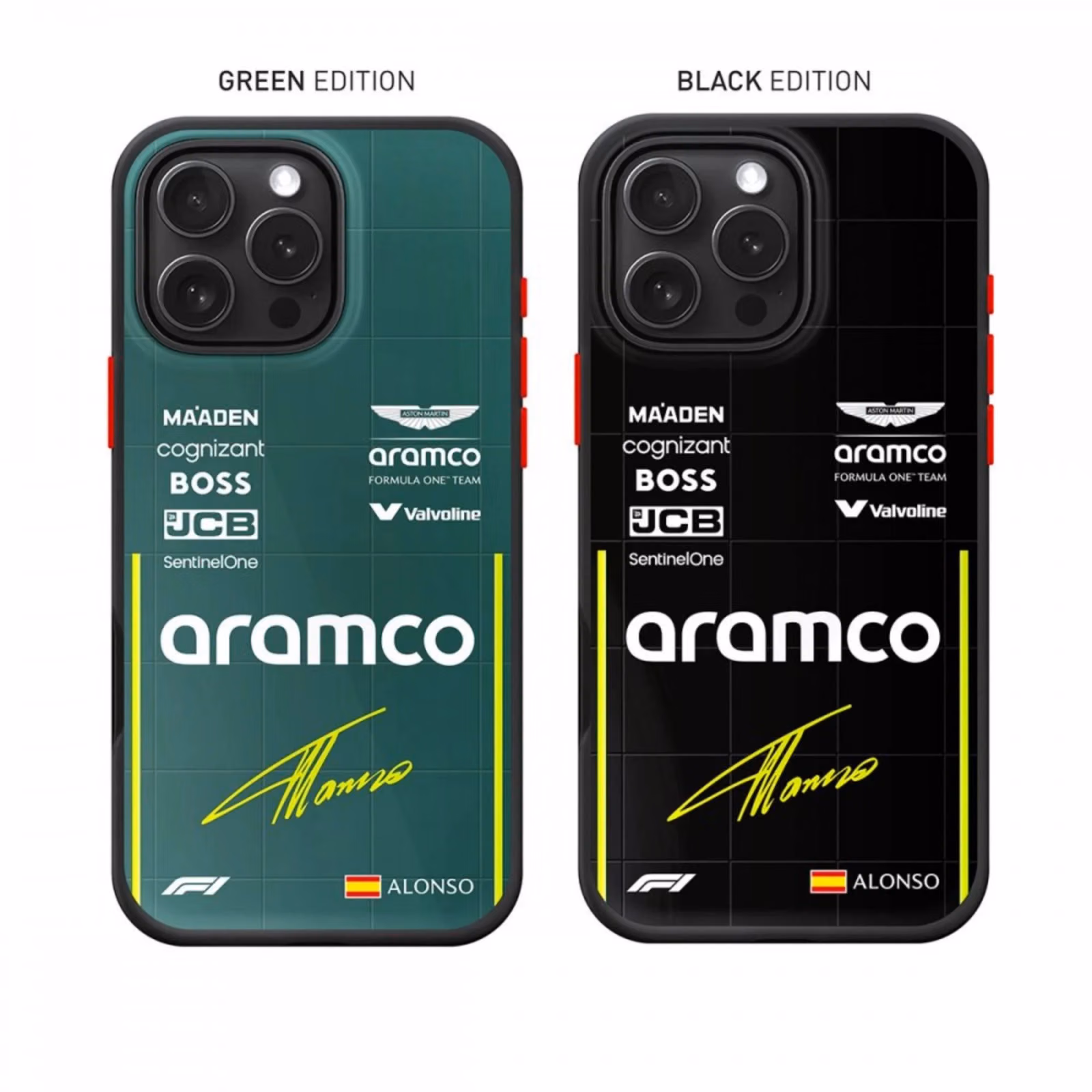 Fernando Alonso F1 AMR25 Edition 2025 - Custom phone case for iPhone