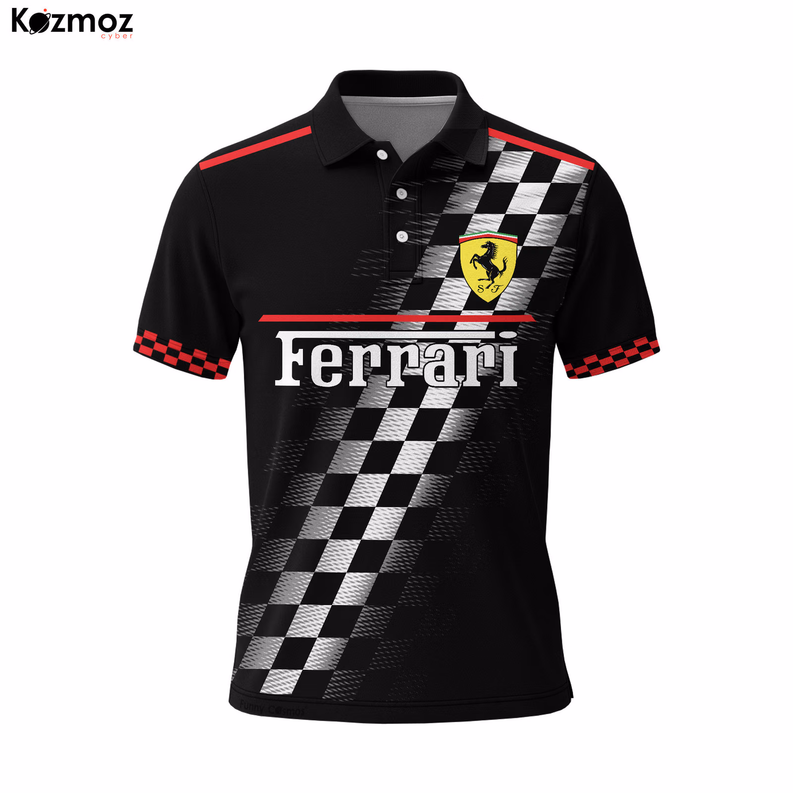 Alternative view of SF Racing Polo Shirt Livery SF Polo Team