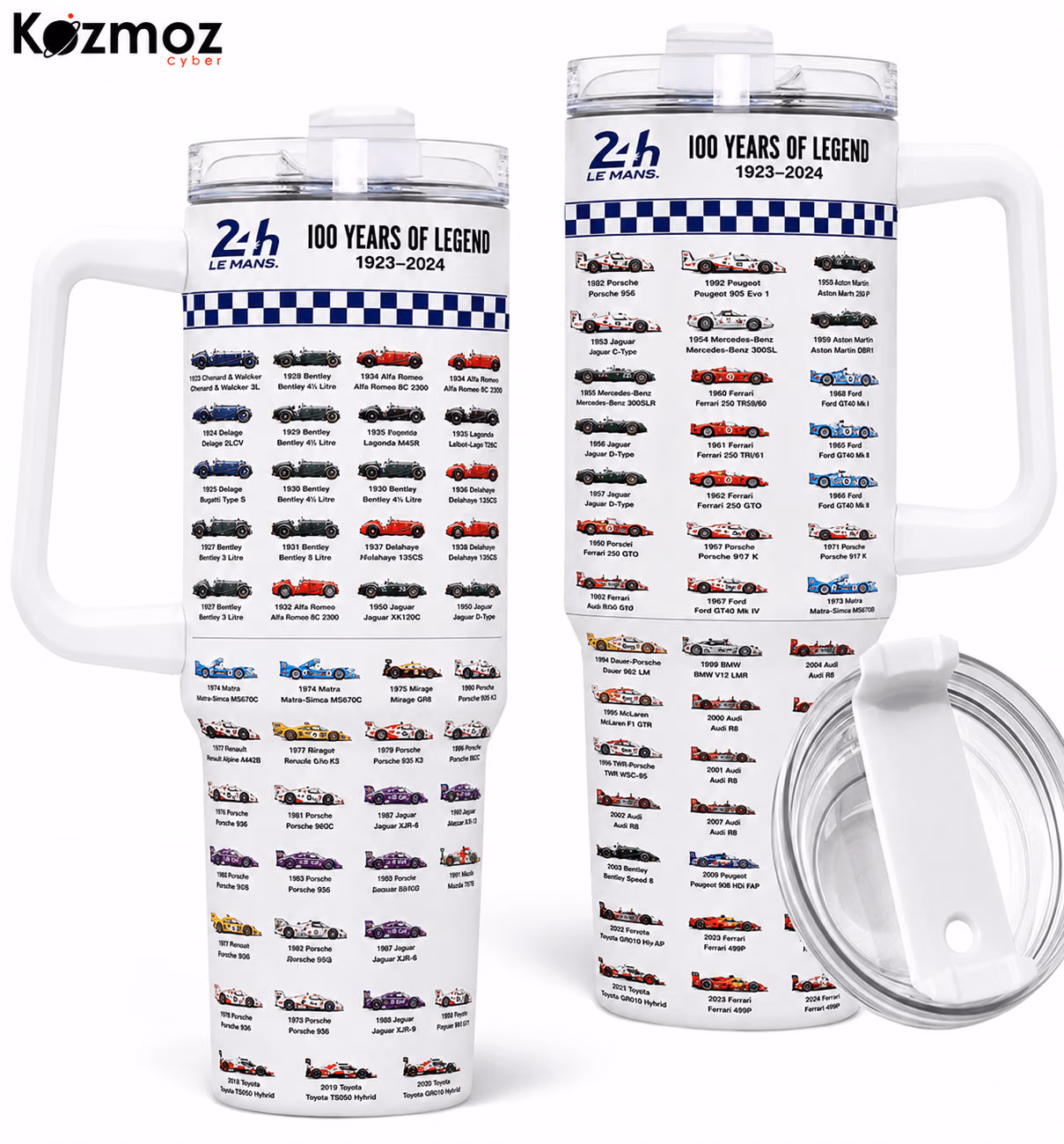 Alternative view of French 24H Endurance 100th Anniversary World Champion Tumbler Stainless Steel