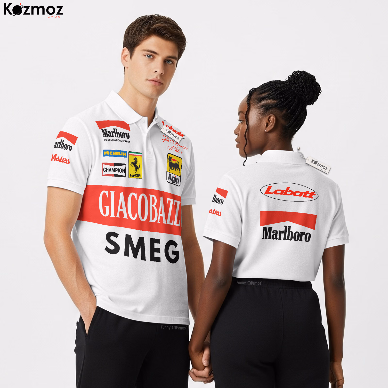 Gilles Villeneuve Racing Polo - 1980 Motorsport Teamwear - 2