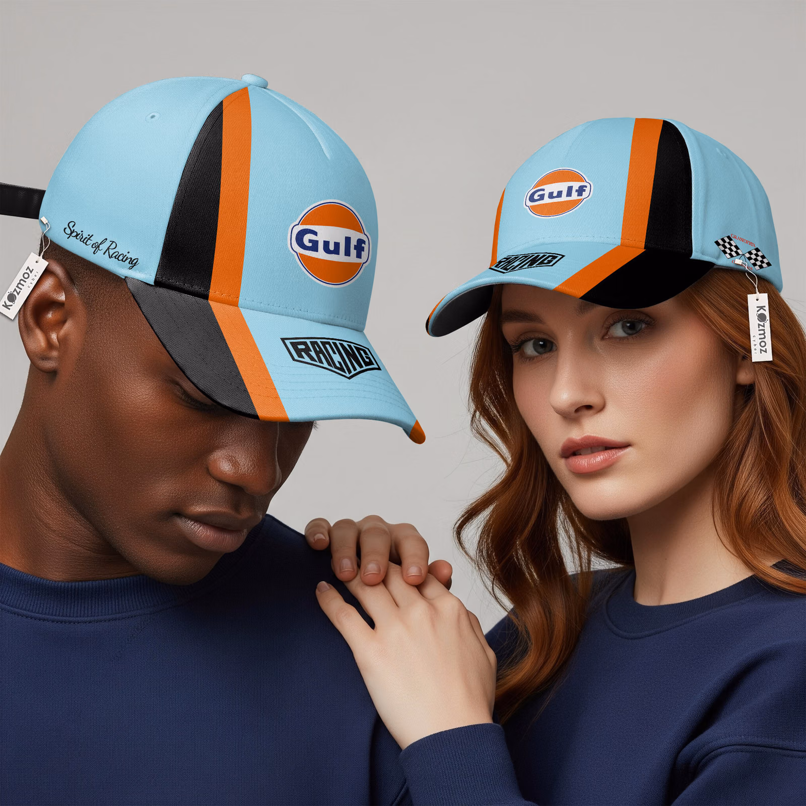 Gulf Racing Team Cobalt Edition - Custom Racing Hat - 2