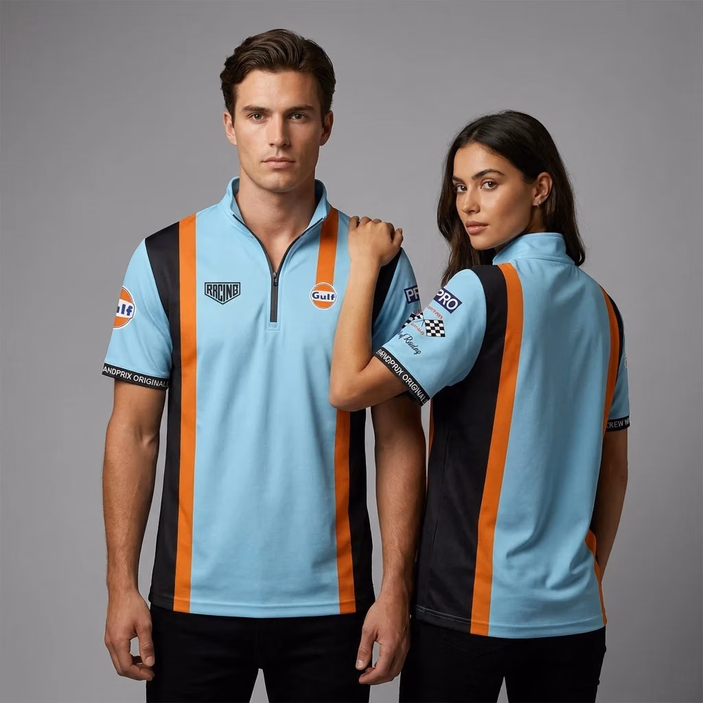 Gulf Racing Team Edition Quarter Zip Jersey