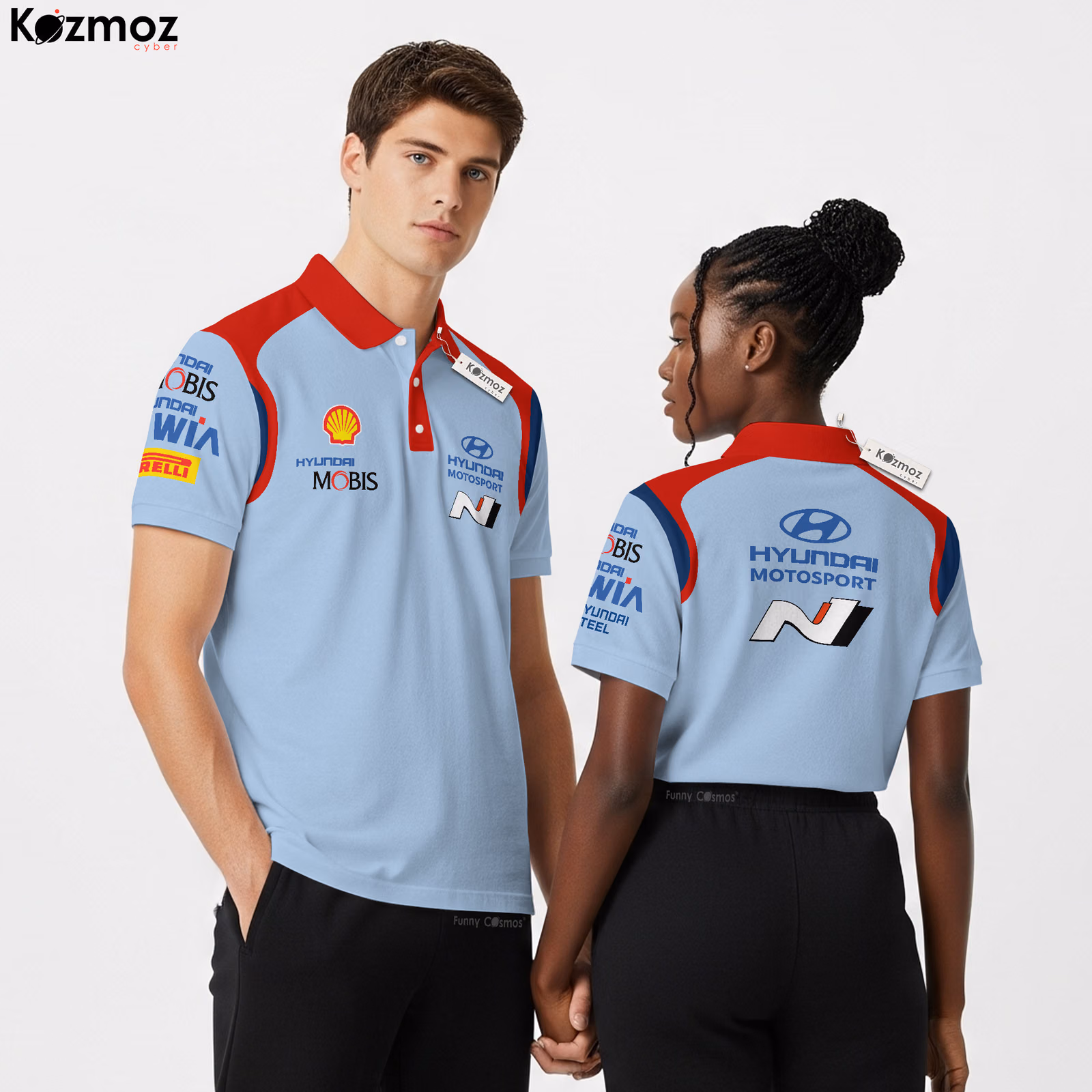 HD WRC Racing Team Polo Shirt 2023 - HD Motorsport WRC