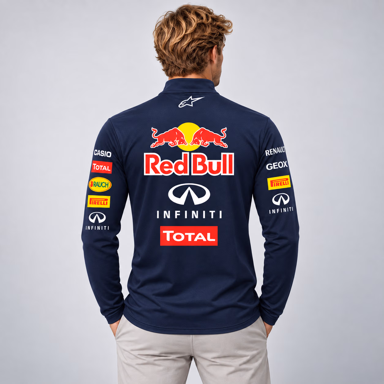 Alternative view of Inspector Seb #5 Racing Inspired Long Sleeve Shirt