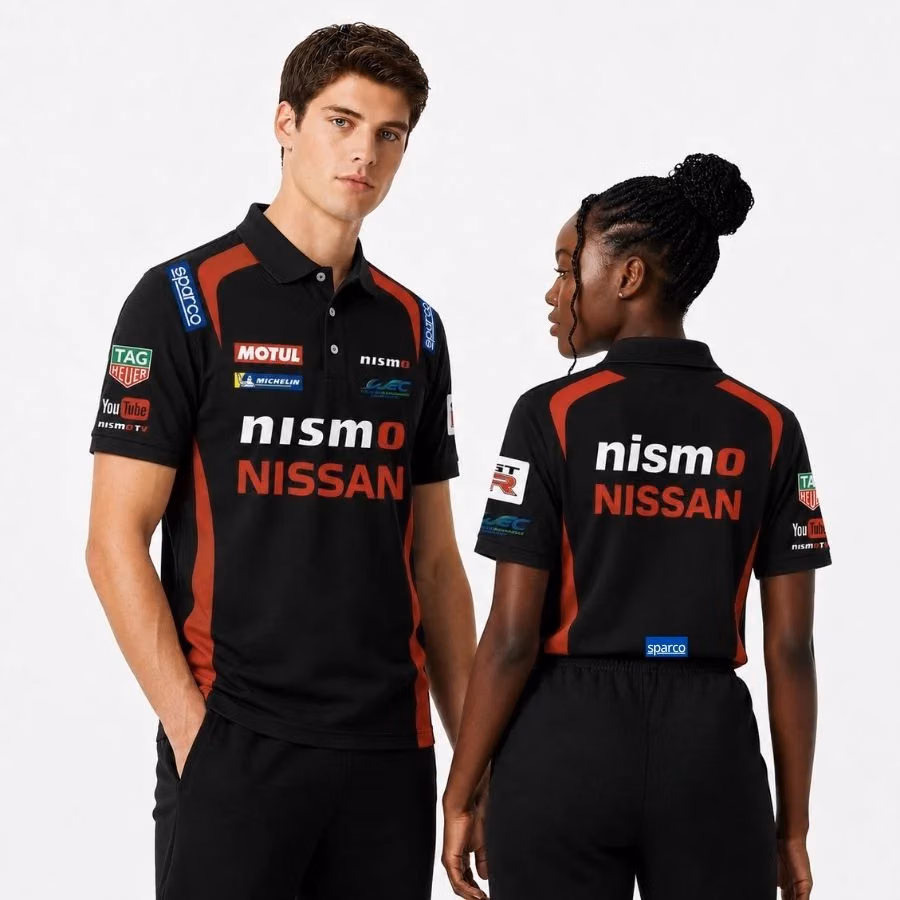 Jannthaman Nissan Nismo Academy Custom Polo Shirt