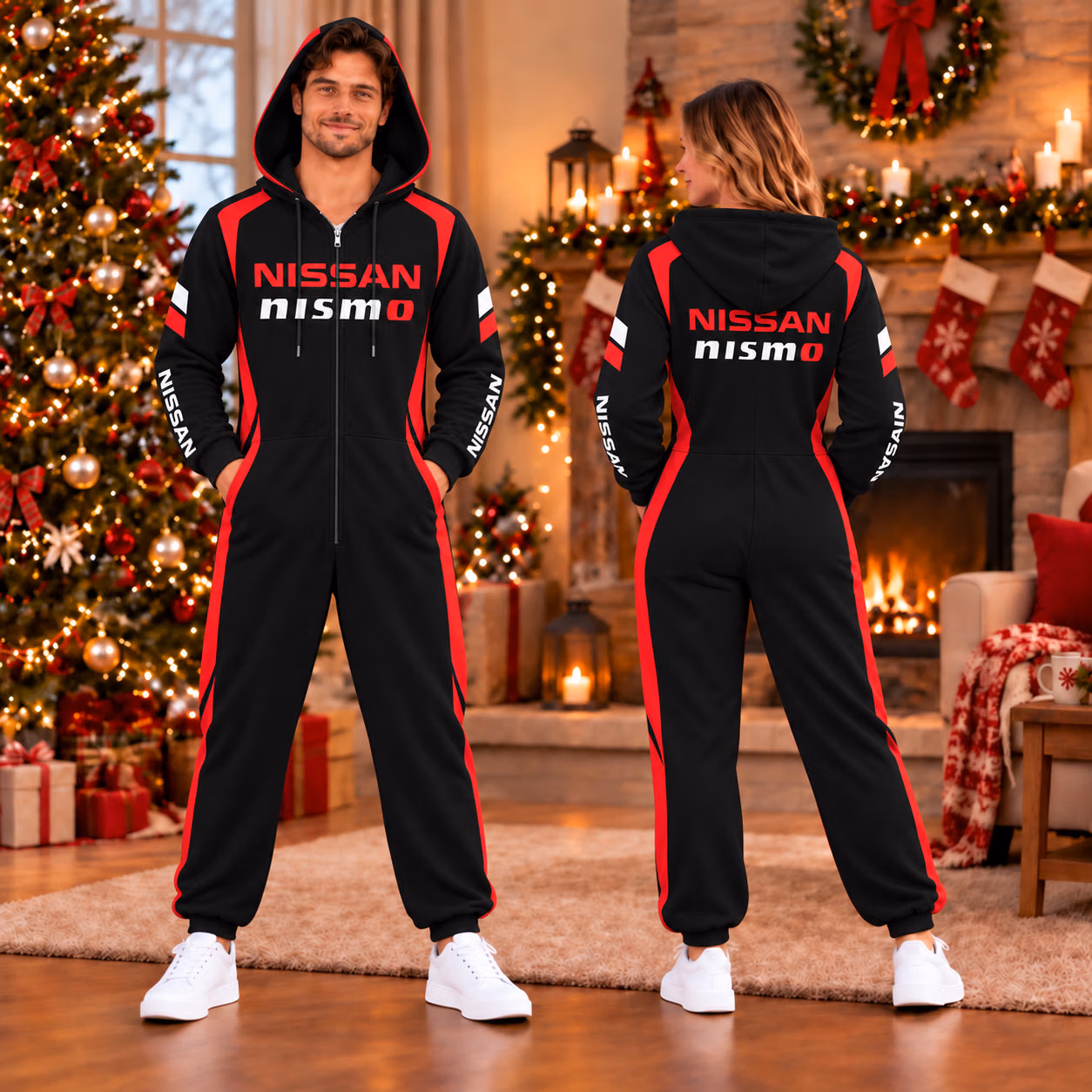 Jannthaman Nissan Nismo Academy World Endurance Championship Custom Racing Onesies Pajamas