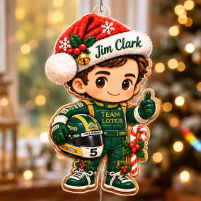 Jim Clark Legend Edition Christmas Ornament