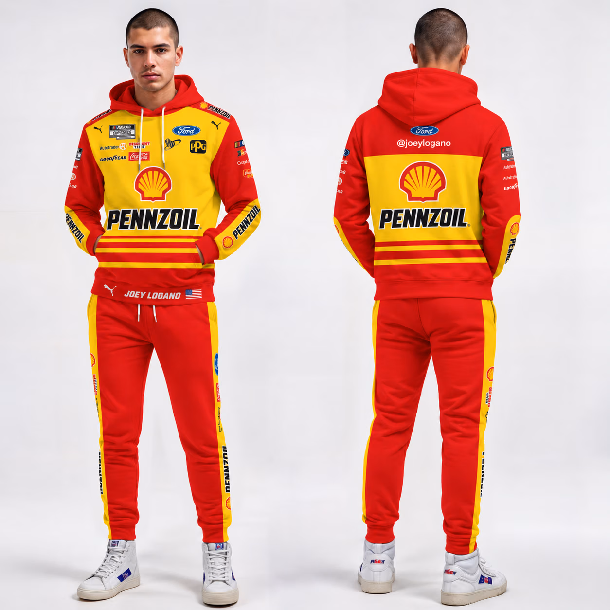 Joey Logano Bristol GP 2026 Custom Racing Tracksuit
