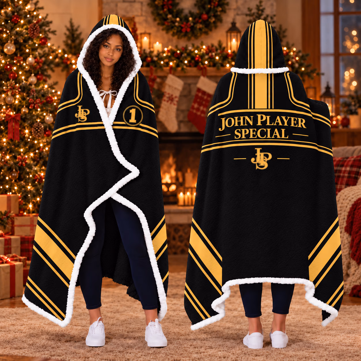 John Player Special Retro Livery Custom Racing Blanket Hoodie