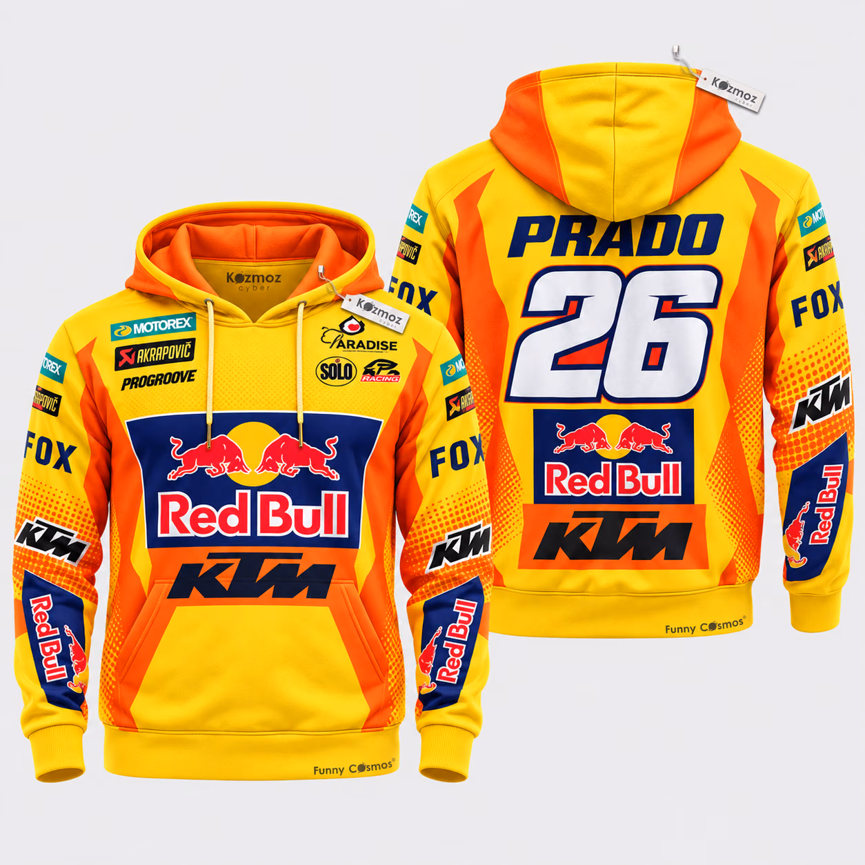 Alternative view of Jorge Prado #26 KTM Factory RB Edition Custom Racing Tracksuit