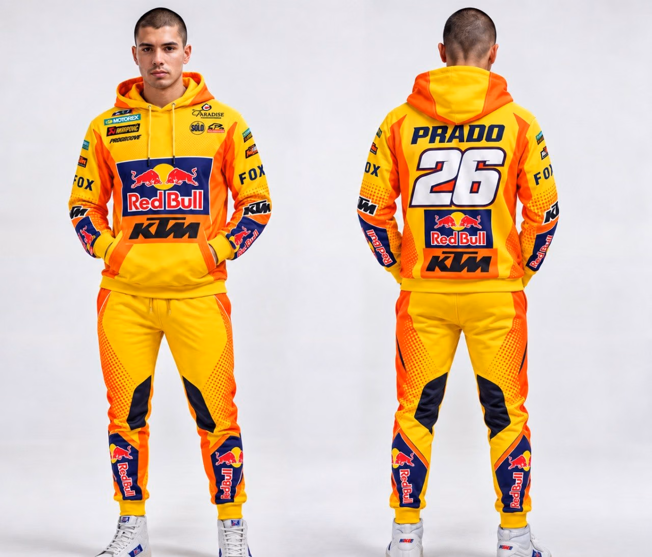 Jorge Prado #26 KTM Factory RB Edition Custom Racing Tracksuit