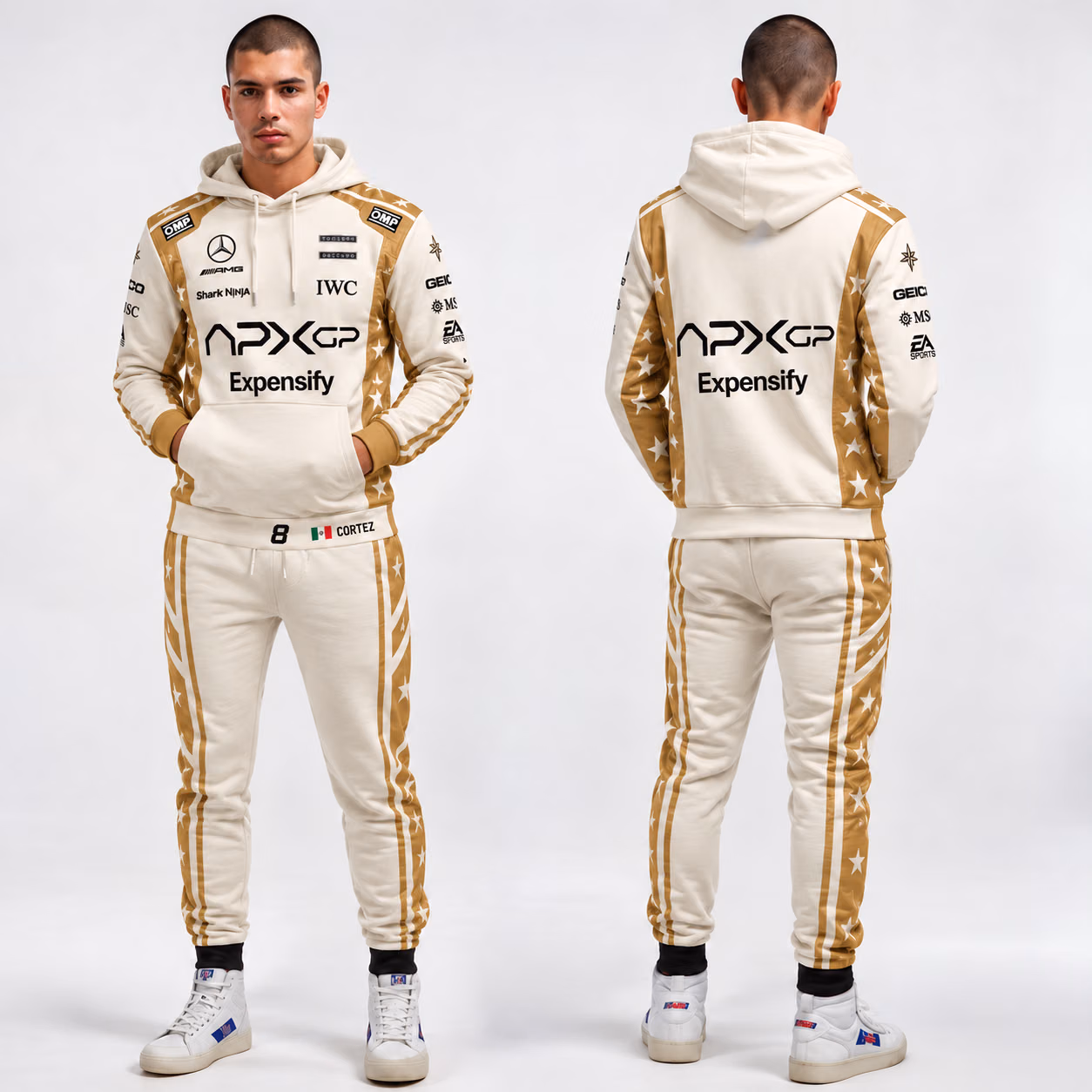 Joshua Pearce APXGP Team Movie 2026 Austin GP Custom Racing Tracksuit