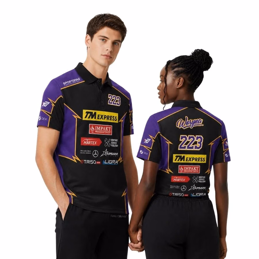 Kacper Woryna Speedway Racing 2026 SEC #223 Custom Polo Shirt