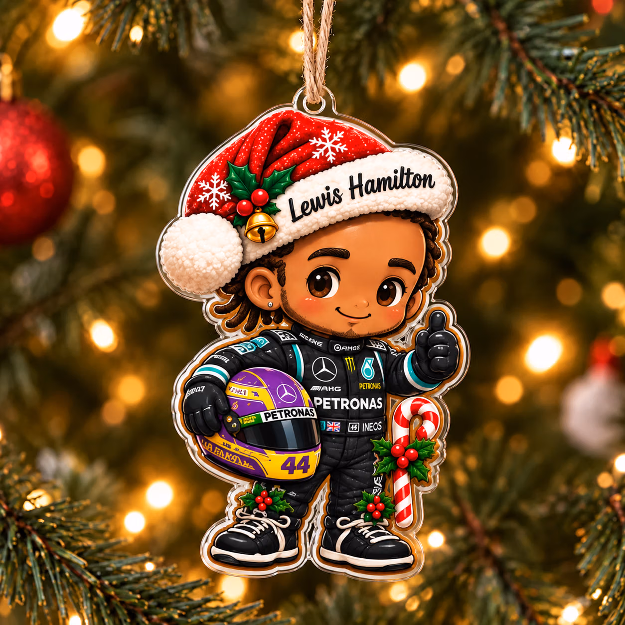 King Lewis #44 Edition Christmas Ornament