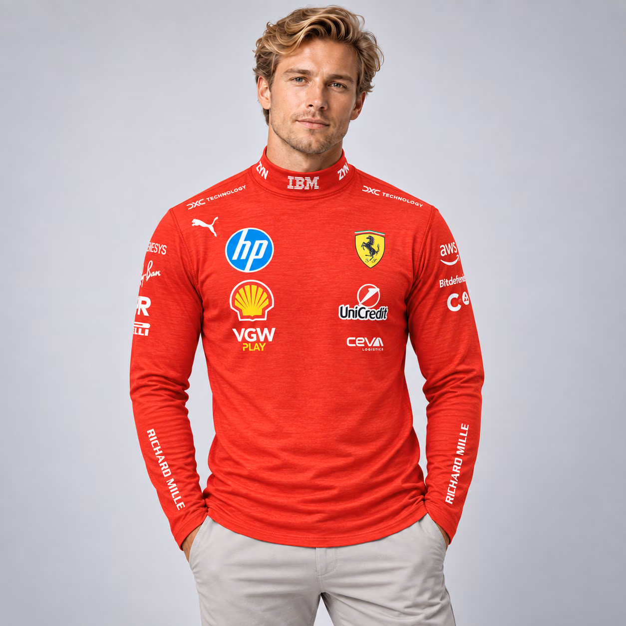 King Lewis #44 Racing Inspired Long Sleeve Shirt