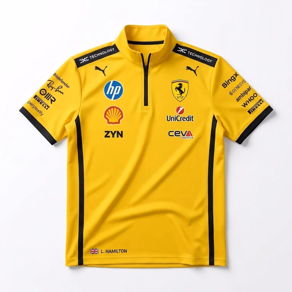 Alternative view of King Lewis #44 Silverstone 2026 Home Race Edition Quarter Zip Jersey