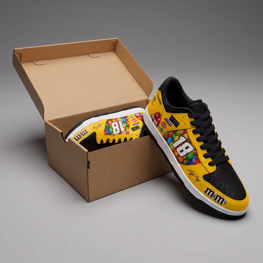 Alternative view of Kyle Busch JGR 2020 Edition Custom SB Dunk