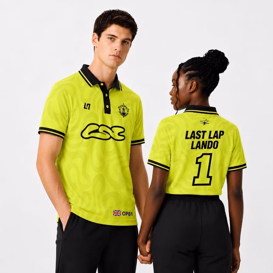 Last Lap Lando #4 Custom Polo Shirt