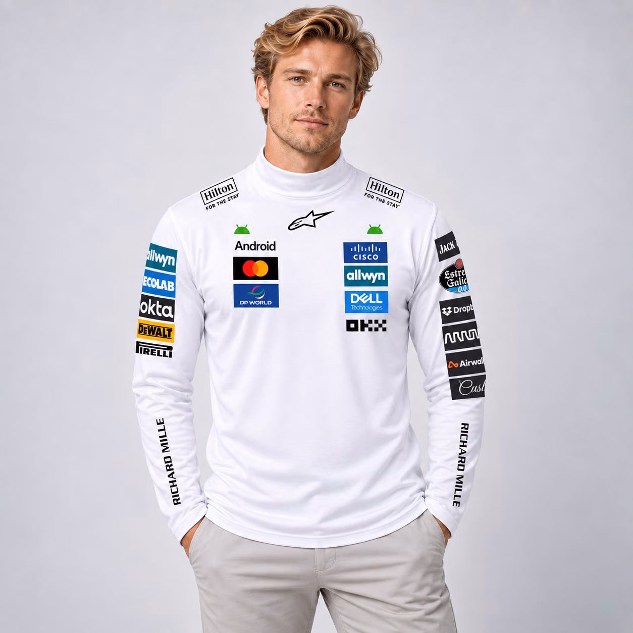 Last Lap Lando #4 Racing Inspired Long Sleeve Shirt