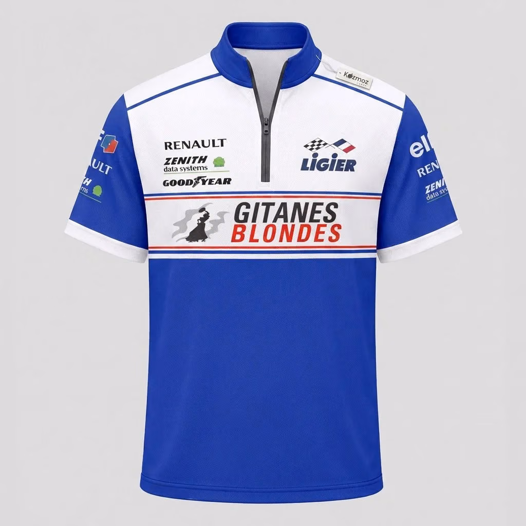 Alternative view of Ligier JS37 1992 Racing Quarter Zip Jersey - World Championship