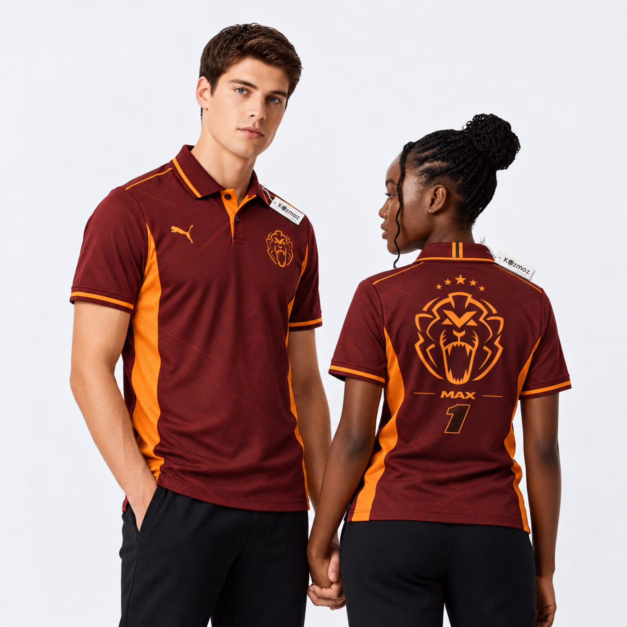 Mad Max #1 Lion Edition RB Team Custom Racing Polo Shirt