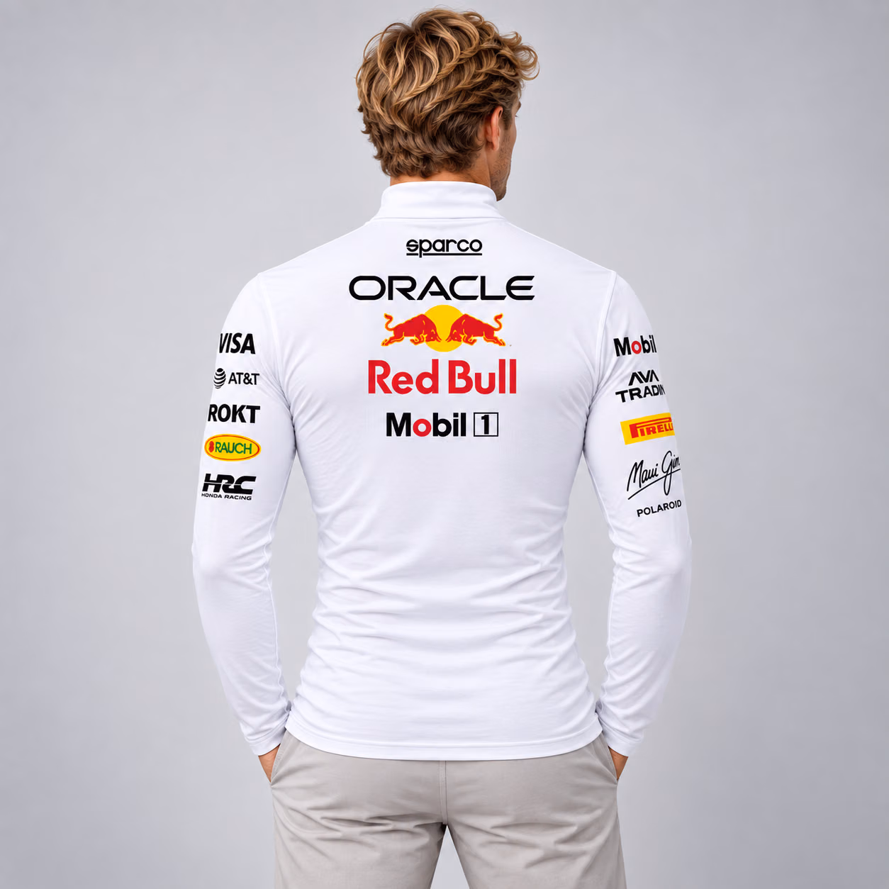 Alternative view of Mad Max #3 Racing Inspired Long Sleeve Shirt