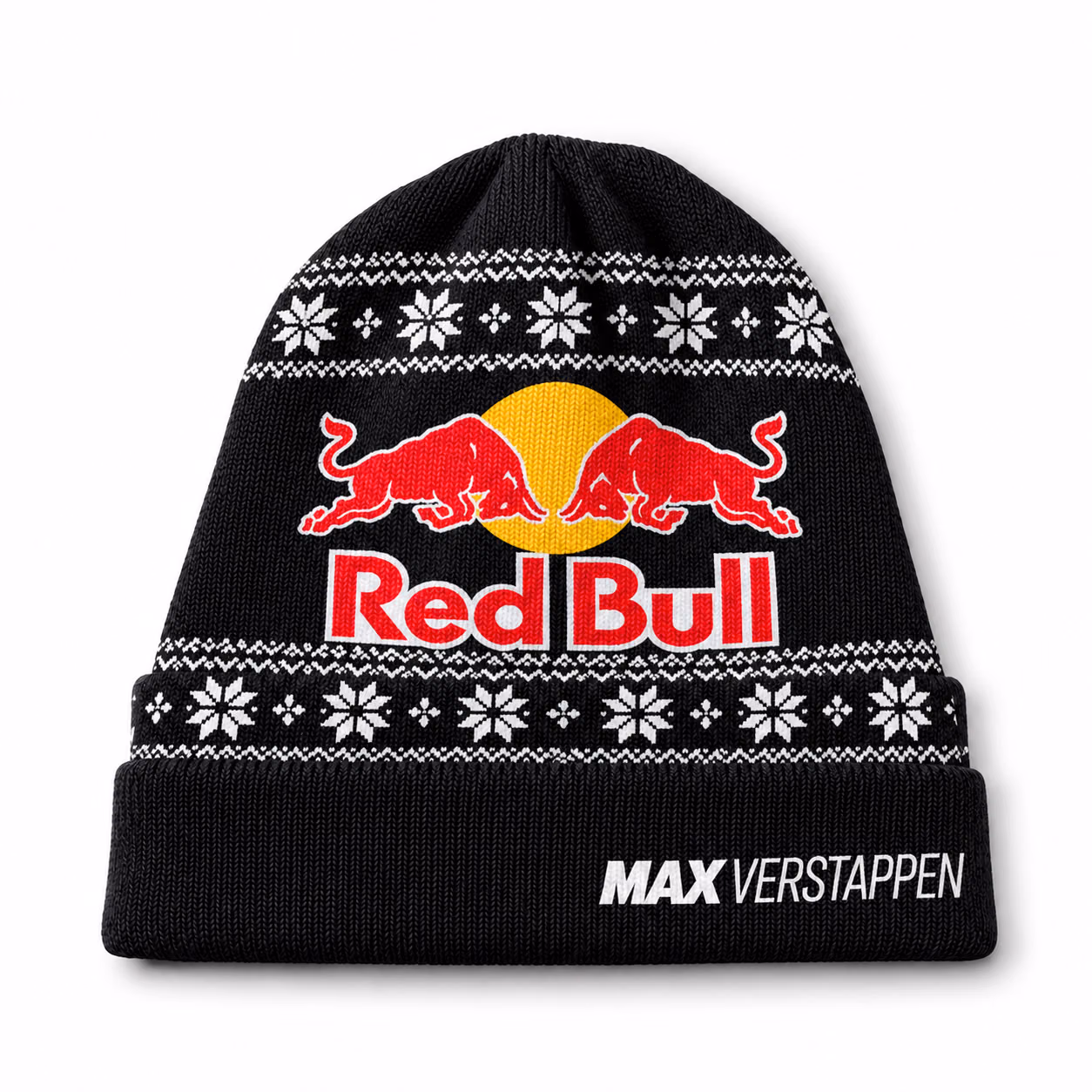 Alternative view of Mad Max #1 RB Team Black Winter Inspired Racing Beanie Hat