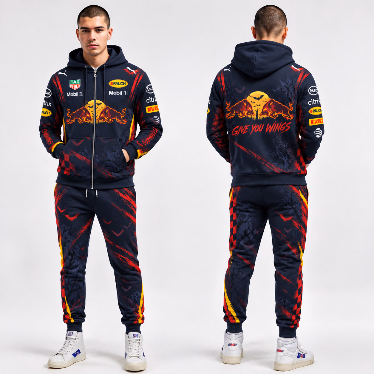 Alternative view of Mad Max #33 RB Racing Halloween Costume Suit 2019 RB Racing Championship