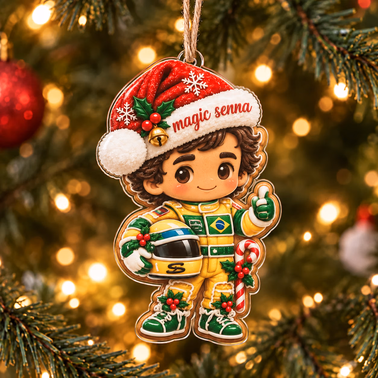 Magic Senna Legend Edition Christmas Ornament - 2