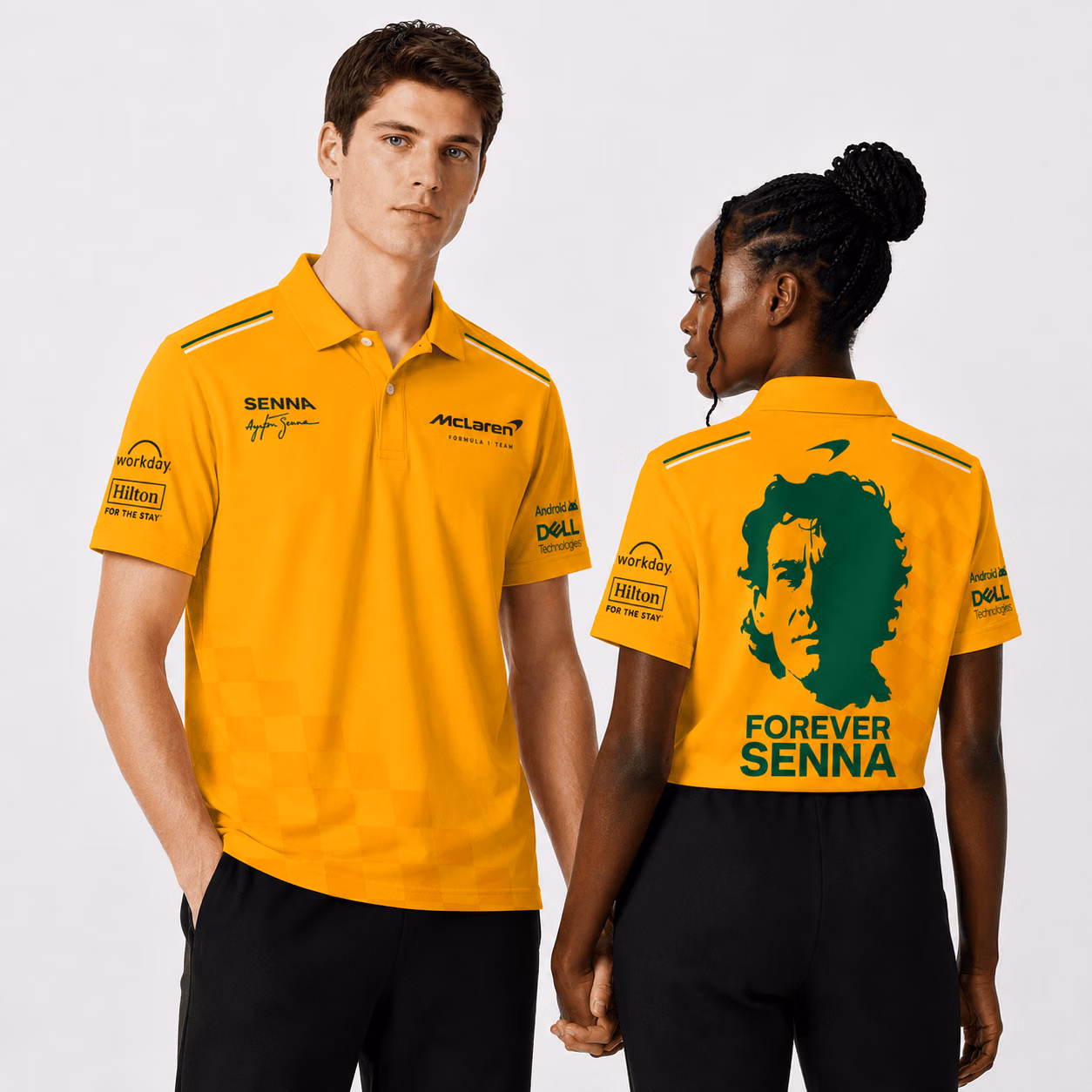 Magic Senna MCL Team Legacy Edition Custom Polo Shirt